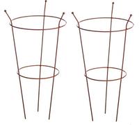 Garden Gear Pre-Rust Corten Peony Plant Frame Large X 2 Inc: