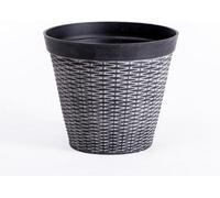 Garden Gear Rattan Design Planter (D30 X H25Cm)