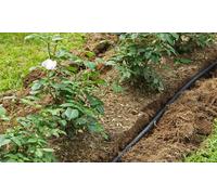 Garden Gear Soaker Hose with 2 Connectors 30m - Size: 2 x 30000 x 2cm - Black - Thompson & Morgan - Wilko