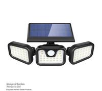 Garden Gear Solar-Powered Motion Sensor Security Light 74 Leds, Remote Control & Weatherproof Ip65 Design (1)
