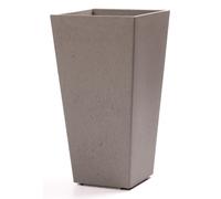 Garden Gear Sonata Garden Oak Planter Self-Watering Outdoor Indoor Durable Recycled Rubber Eco-Friendly Resistant to Cracking Fading Rotting (Large 70cm Planter)