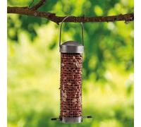 Garden Gear Supa Wild Bird Feeder Domed Stainless Steel Nut Seed Holder By Happy Beaks (Small (350G)