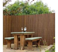 Garden Gear Willow Fencing Outdoor Screen, Screening Panel For Gardens, Balcony, Terraces, Wind/sun Privacy Shield Divider (1.8M X 4M)
