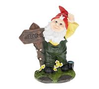Garden gnome Colourful Figurine Outdoor Ornament Weatherproof 27 cm 0.6 kg