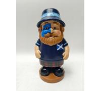 Homark Scotland Garden Gnome - Size: 24 x 12.7 x 11cm - Blue - Wilko