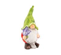Garden Gnome With Green Hat Assorted Styles H 24cm