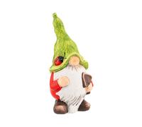 Garden Gnome With Green Hat Assorted Styles H 24cm