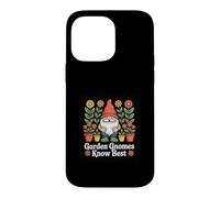 Garden Gnomes Know Best Cute Gnome Design Case for iPhone 14 Pro Max