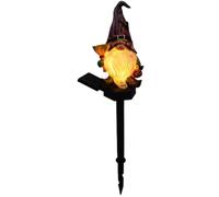 Garden Gnomes Outdoor Solar Light Waterproof Funny Halloween Figurine