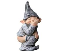 Garden Gnomes - Rude Garden Gnomes | Naughty Gnomes | Waterproof Resin Funny Garden Gnome Statue Ornaments | Miniature Creative Ornament Elff Crafts Naughty Figurine for Patio Garden