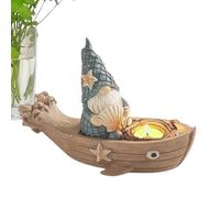 Garden Gnomes | Sailing Boat Gnome Statue Resin, Elevate Your Garden Aesthetic with Our Sailing Boat Gnome Statue, a Whimsical Resin Craft Ideal for Garden Gnome Figurines, Miniature Garden Decor