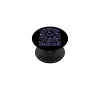 Garden Goth Moon Moth Skeleton Bone Floral Botanical PopSockets Adhesive PopGrip