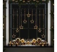 Garden Greatness 1.2m Light Up Curved Star Window Lights in White | Size: 1 Pack Garden Greatness White 1 Pack