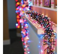 Garden Greatness 1500 LED Cluster Christmas String Lights in Black | Size: 1 Pack Garden Greatness Black 1 Pack