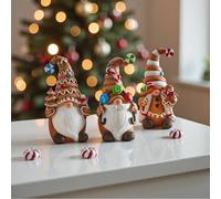 Garden Greatness 3 Pack Candy Theme Gingerbread Gonks in Red | Size: 1 Pack Garden Greatness Red 1 Pack