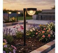 Garden Greatness 3 Pack Up & Down Solar Garden Stake Light Garden Greatness Multicolor 3 Pack
