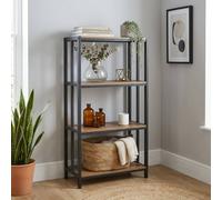 Garden Greatness 3 Tier Free Standing Wooden Shelving Unit in Brown | Size: 1 Pack Garden Greatness Brown 1 Pack