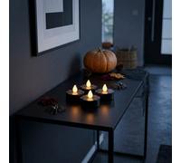 Garden Greatness 4 Pack Haunted Led Flickering Tealights