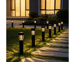 Garden Greatness 6 Pack Evie Solar Bollard Stake Lights