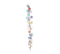 Garden Greatness 6ft Festive Pastel Candy Stick Garland | Size: 1 Pack Garden Greatness Multicolor 1 Pack