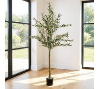 Garden Greatness 6ft Maison Artificial Olive Tree in Green | Size: 1 Pack Garden Greatness Green 1 Pack