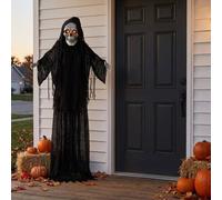 Garden Greatness 6ft Reggie Reaper Animated Halloween Decor | Size: 1 Pack Garden Greatness Multicolor 1 Pack
