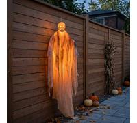 Garden Greatness 7Ft Hanging Light-Up Mummy Ghoul