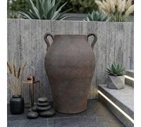 Garden Greatness Antique Verdant Terracotta Roman Jar Garden Greatness Terracotta
