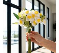 Garden Greatness Artificial Daffodil Bouquet Bunch