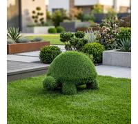 Garden Greatness Artificial Grass Turtle Garden Ornament in Green Garden Greatness Green