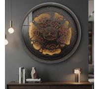 Garden Greatness Artisan Skeleton Gear Wall Clock