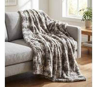 Garden Greatness Atelier Brun Marbled Faux Fur Throw