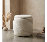 Garden Greatness Aurelie Teddy Blanc Chest Stool