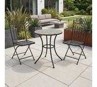 Garden Greatness Biarritz Mosaic Two Seater Garden Bistro Set | Size: 2 Pack Garden Greatness Multicolor 2 Pack