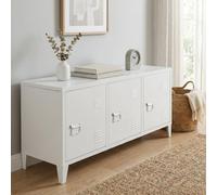 Garden Greatness Blanc 3 Door Locker Storage Cabinet