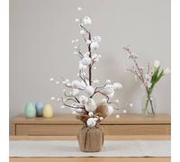 Garden Greatness Blanc Easter Egg Decorative Tree | Size: 1 Pack Garden Greatness Multicolor 1 Pack