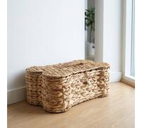 Garden Greatness Bone Shaped Wicker Storage Basket Garden Greatness Multicolor