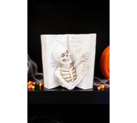 Garden Greatness Book Of Spells Halloween Ornament in White | Size: 1 Pack Garden Greatness White 1 Pack