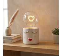 Garden Greatness Botanical Madam LED Bulb Lamp in Beige Garden Greatness Beige