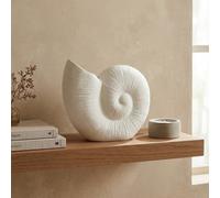 Garden Greatness Botanical Textured Shell Vase Stone