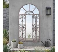 Garden Greatness Brixton Wrought Iron Garden Mirror | Size: 1 Pack Garden Greatness Multicolor 1 Pack