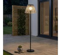 Garden Greatness Chic Bulb Solar Floor Lamp in Grey | Size: 1 Pack Garden Greatness Grey 1 Pack