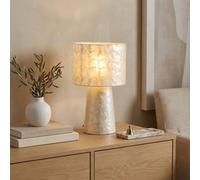 Garden Greatness Chic Hotel Shell Rose Table Lamp