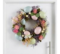 Garden Greatness Decorative Easter Egg & Flower Wreath