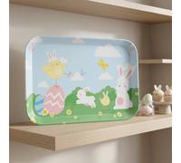 Garden Greatness Decorative Easter Plastic Serving Tray | Size: 1 Pack Garden Greatness Multicolor 1 Pack
