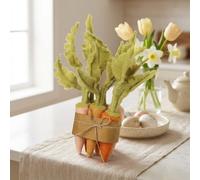 Garden Greatness Decorative Felt Carrots Home Accent Bunch