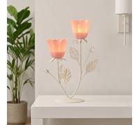 Garden Greatness Decorative Floral Double Candle Holder | Size: 2 Pack Garden Greatness Multicolor 2 Pack