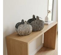 Garden Greatness Decorative Pumpkin Baskets With Handle Set