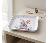Garden Greatness Decorative Rabbit Design Mini Tray | Size: 1 Pack Garden Greatness Multicolor 1 Pack