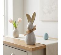 Garden Greatness Decorative Rabbit Ornament With Bow